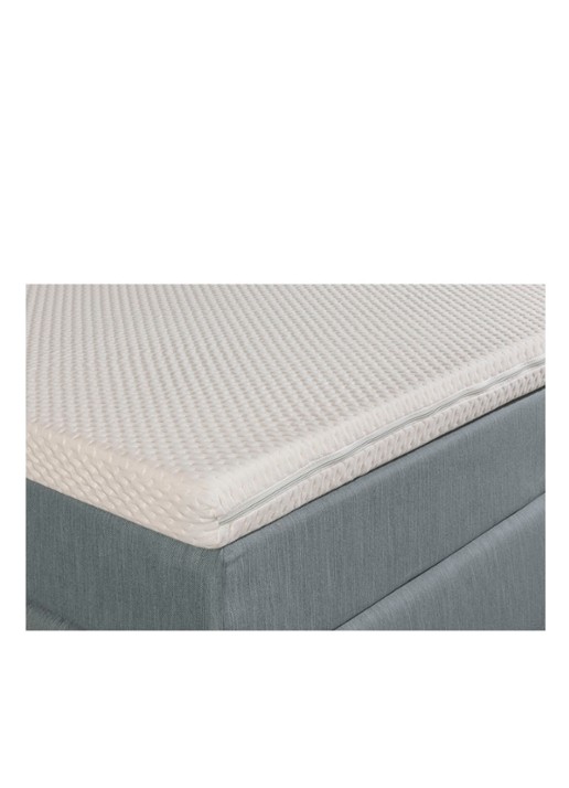 Bloemendaal Capri boxspring combinatie inclusief matras en topper - detail 6 staalblauw