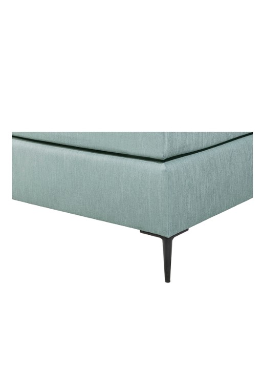 Bloemendaal Capri boxspring combinatie inclusief matras en topper - detail 3 lichtblauw
