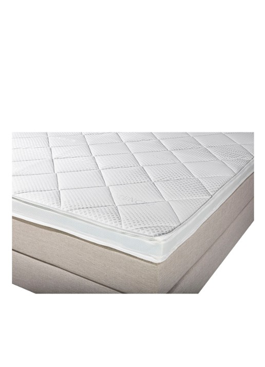 Bloemendaal  topper matras    - detail 3 wit