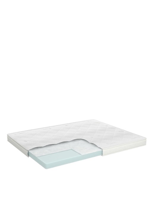 Bloemendaal  topper matras    - detail 7 wit