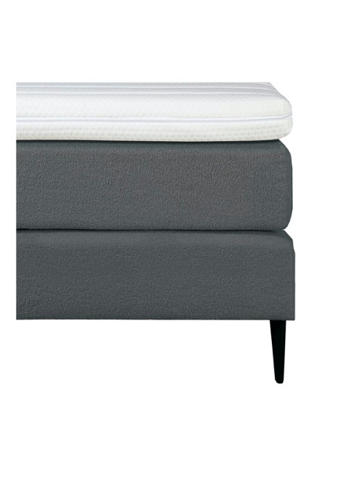 Bloemendaal Treviso boxspring combinatie inclusief matras en topper    - detail 2 antraciet