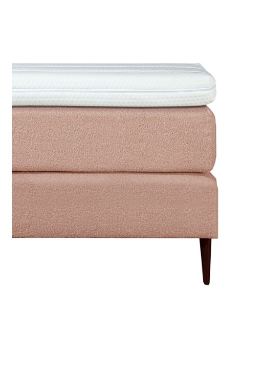 Bloemendaal Treviso boxspring combinatie inclusief matras en topper    - detail 2 roze