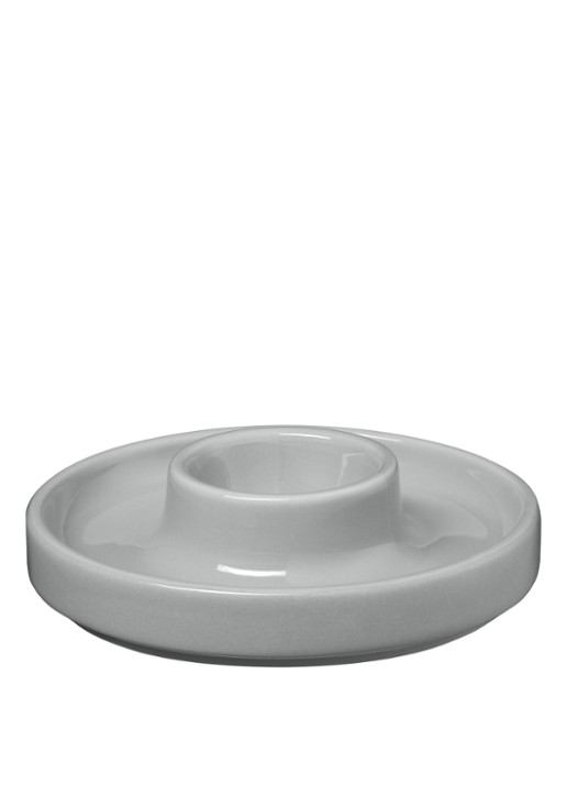 Blomus Pilar eierdop 10,4 cm set van 2  - voorkant grijs