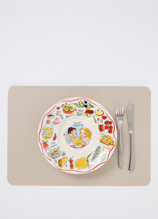 Blond Amsterdam Buon Appetito pastabord 24 cm - detail 4 gebroken wit