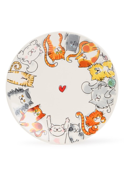 Blond Amsterdam Cat ontbijtbord 22 cm