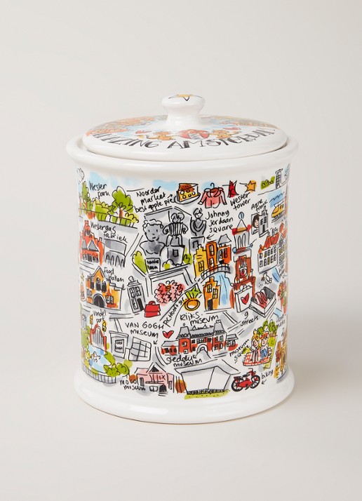 Blond Amsterdam City Amsterdam opbergpot 20 cm  - voorkant 3 undefined