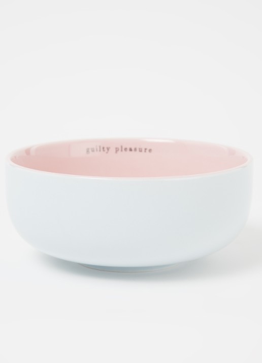 Blond Amsterdam Guilty Pleasure kom 14 cm - voorkant 3 lichtblauw