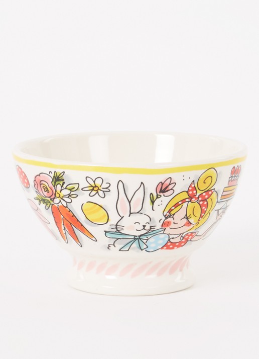 Blond Amsterdam Happy Easter kom 13 cm - voorkant 2 multicolor