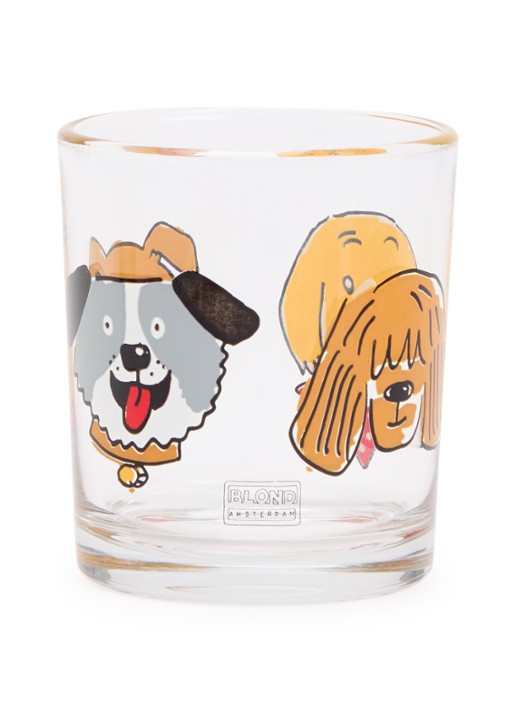 Blond Amsterdam Hond drinkglas 20 cl
