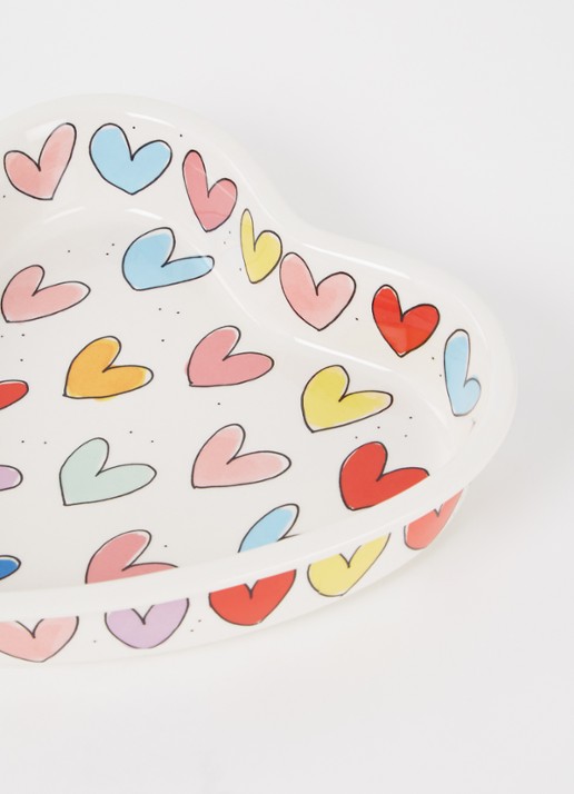 Blond Amsterdam Love schaal 20 cm - detail multicolor
