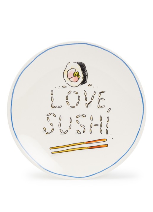 Blond Amsterdam Love Sushi gebaksbordje 18 cm