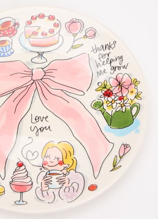 Blond Amsterdam Mom ontbijtbord 22 cm - detail 3 gebroken wit