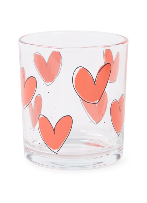 Blond Amsterdam Rode Hartjes drinkglas 20 cl