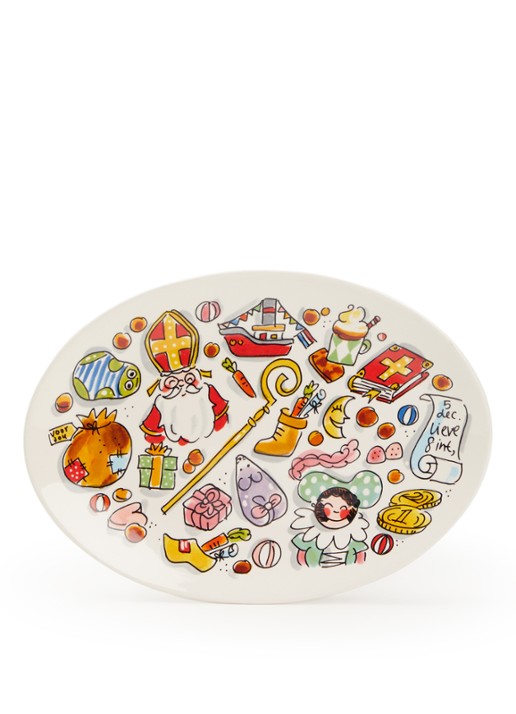 Blond Amsterdam Sint Iconen serveerschaal 27 cm
