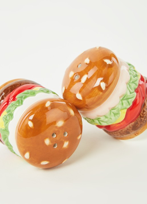 Blond Amsterdam Snack peper- en zoutstrooier 7 cm 2-delig - detail 3 multicolor