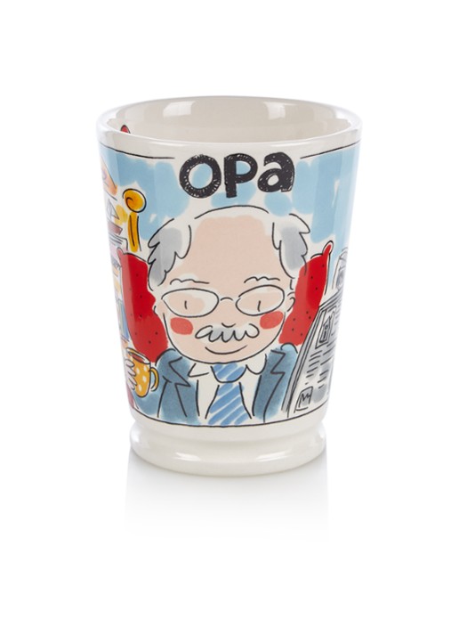 Blond Amsterdam Specials Opa mok 50 cl - detail lichtblauw