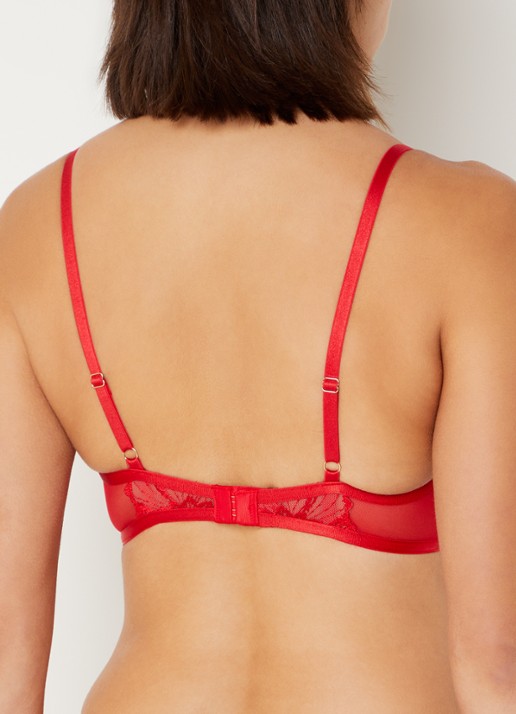 Bluebella Catalina beugel bh met borduring - achterkant 5 rood