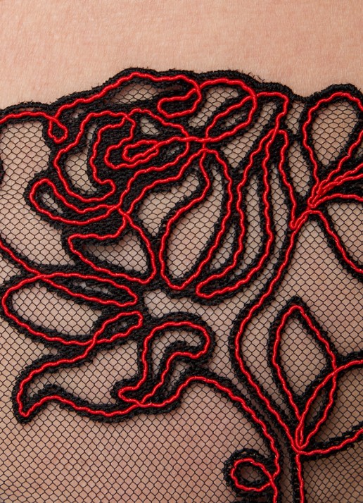 Bluebella Malina string met borduring  - detail 3 multicolor