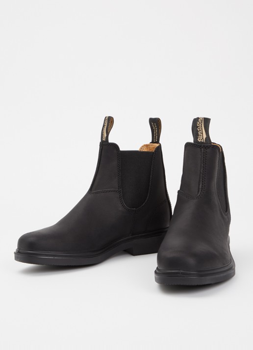 Blundstone 068 chelsea boot van leer  - detail 3 zwart