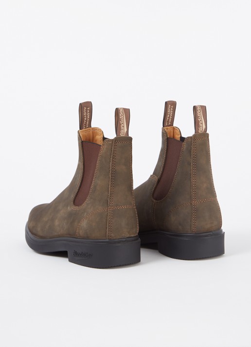 Blundstone 1306 chelsea boot van leer - achterkant 2 lichtbruin