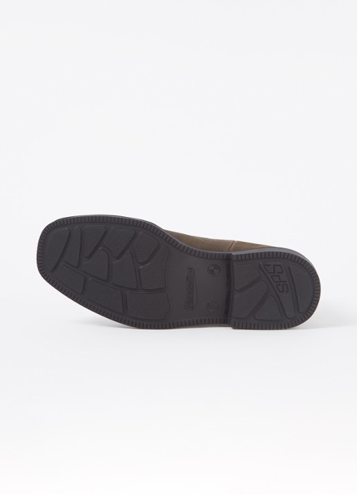 Blundstone 1306 chelsea boot van leer - detail 4 lichtbruin