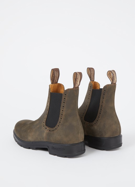Blundstone 1351 chelsea boot van leer - achterkant 2 lichtbruin