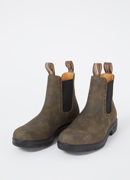 Blundstone 1351 chelsea boot van leer - detail 7 lichtbruin