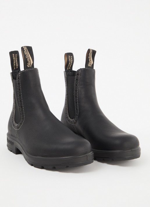 Blundstone 1448 chelsea boot van leer - detail zwart