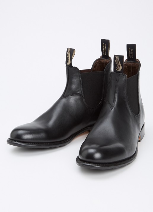 Blundstone 152 chelsea boot van leer - detail zwart