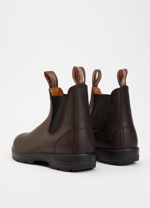 Blundstone 2340 chelsea boot van leer - achterkant 2 donkerbruin