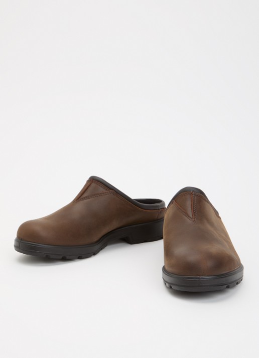 Blundstone 2421 muiltje van leer - detail 2 bruin