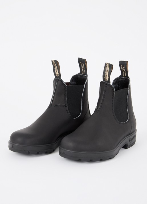 Blundstone 510 Original chelsea boot van nubuck - detail 3 zwart