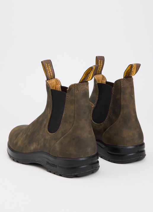 Blundstone Chelsea boot van leer - achterkant 4 bruin