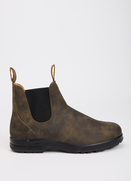 Blundstone Chelsea boot van leer - voorkant 3 bruin