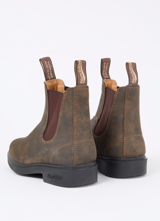 Blundstone Dress chelsea boot van leer - achterkant 4 lichtbruin