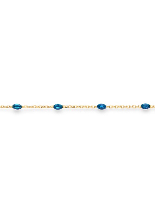Blush Armband van 14 karaat geelgoud 2226YRB - detail goud