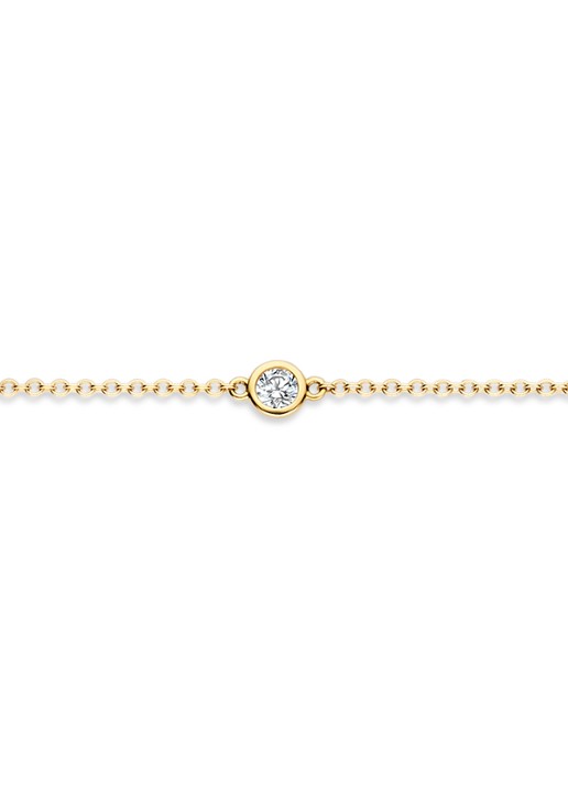 Blush Armband van 14 karaat geelgoud 2237YZI  - detail goud