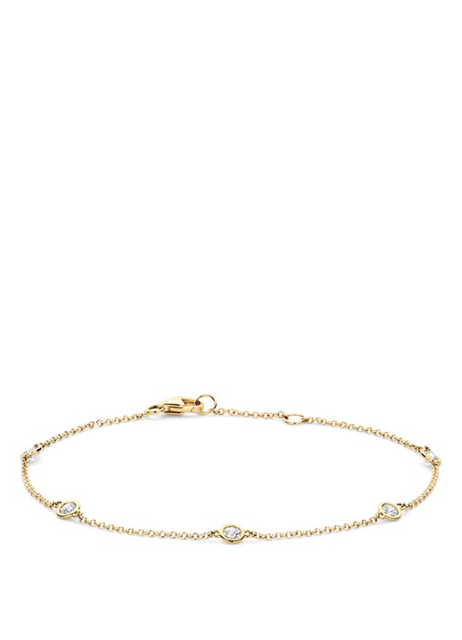 Blush Armband van 14 karaat geelgoud 2237YZI  - voorkant 3 goud