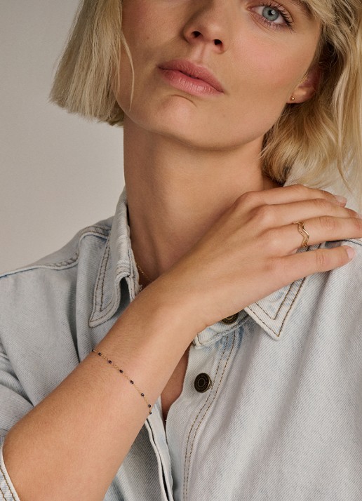 Blush Armband van 14 karaat geelgoud 2264YRB - detail 3 goud