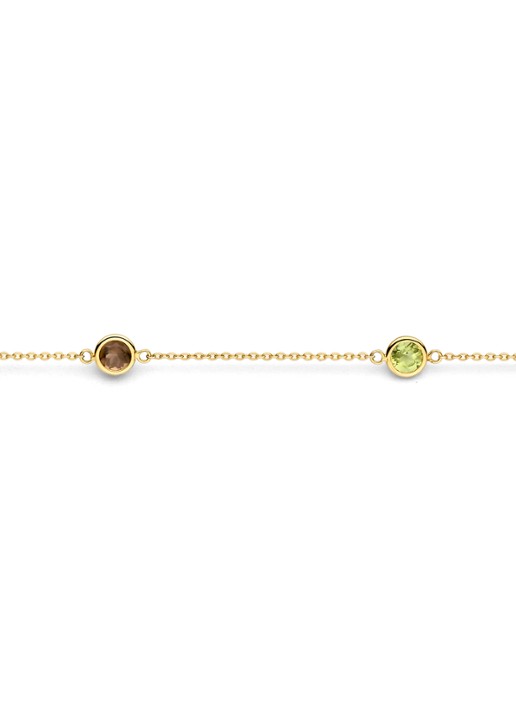 Blush Armband van 14 karaat geelgoud 2266YFC  - voorkant 3 goud
