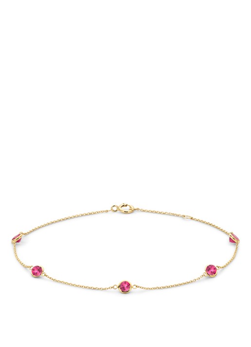 Blush Armband van 14 karaat geelgoud 2266YGP - voorkant goud