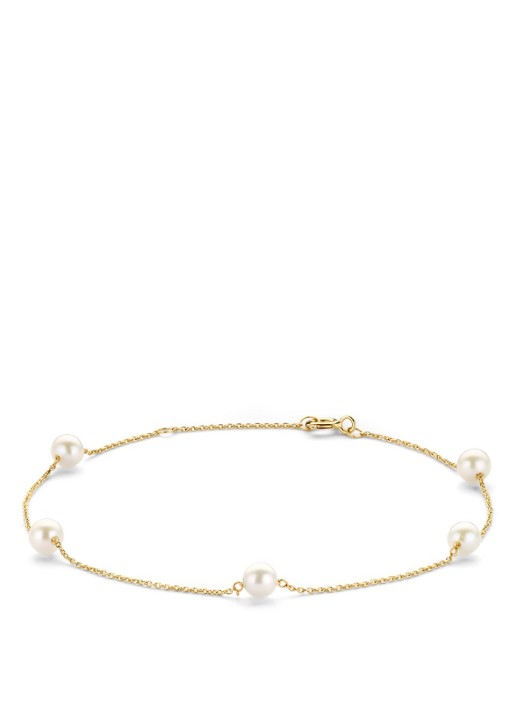 Blush Armband van 14 karaat geelgoud met parels 2248YPW - detail 3 goud