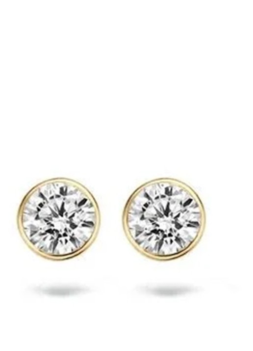 Blush Blush Oorknoppen - voorkant 2 goud