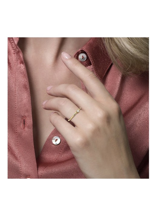 Blush Blush ring 1200YZI - voorkant 6 goud