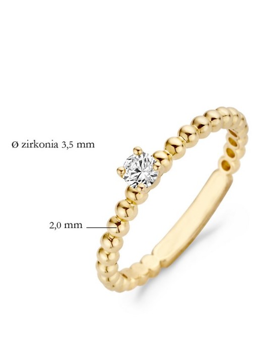 Blush Blush Ring - detail 2 goud