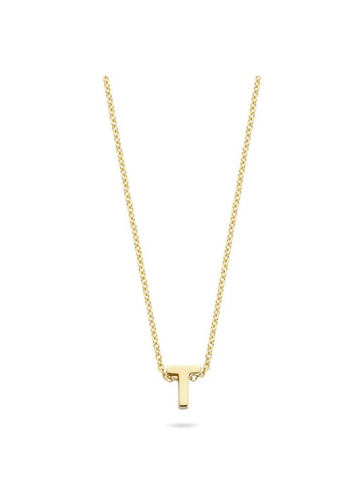Blush Ketting T van 14 karaat geelgoud 3155YGO_T