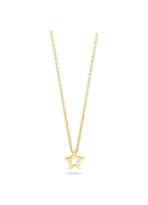 Blush Ketting van 14 karaat geelgoud 3151YGO - voorkant geelgoud