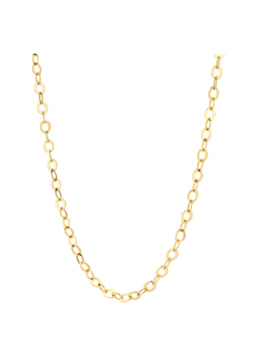 Blush Ketting van 14 karaat geelgoud 3198YGO - voorkant 2 goud