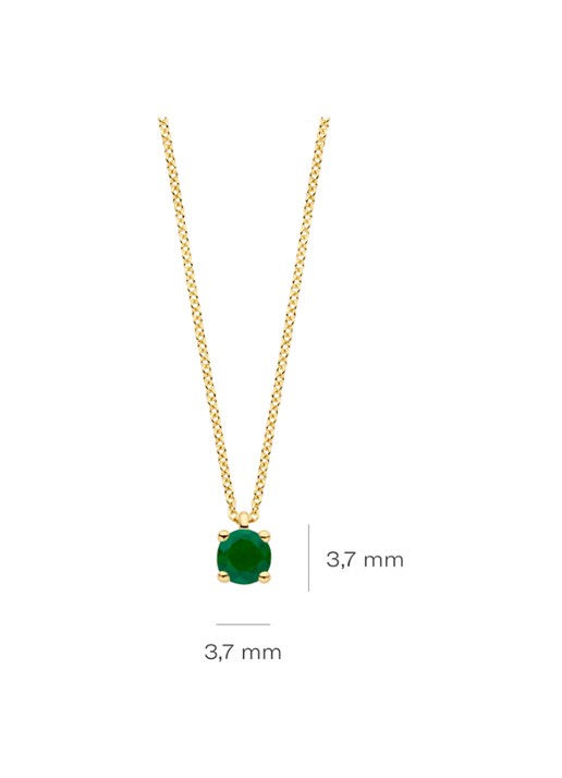 Blush Ketting van 14 karaat geelgoud 3200YEM  - detail 4 geelgoud