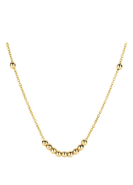 Blush Ketting van 14 karaat geelgoud met parels 3182YGO